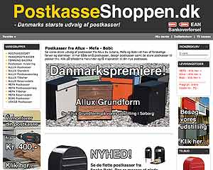 PostkasseShoppen.dk - Online salg af ME-FA og Juliana postkasser